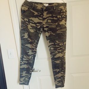 camo skinny jean